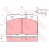 Image de Kit De Plaquettes De Frein, Frein À Disque Gdb478 Trw Trw Gdb478 Iveco