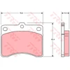 Image de Kit De Plaquettes De Frein, Frein À Disque Gdb736 Trw Trw Gdb736 Daihatsu