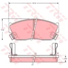 Image de Kit De Plaquettes De Frein, Frein À Disque Gdb750 Trw Trw Gdb750 Honda
