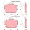 Image de Kit De Plaquettes De Frein, Frein À Disque Gdb783 Trw Trw Gdb783 Rover