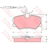 Image de Kit De Plaquettes De Frein, Frein À Disque Cotec Gdb793 Trw Trw Gdb793 Peugeot