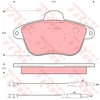 Image de Kit De Plaquettes De Frein, Frein À Disque Gdb796 Trw Trw Gdb796 Peugeot