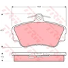Image de Kit De Plaquettes De Frein, Frein À Disque Gdb812 Trw Trw Gdb812 Volvo