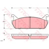 Image de Kit De Plaquettes De Frein, Frein À Disque Gdb887 Trw Trw Gdb887 Daihatsu;Mazda;Suzuki