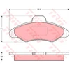 Image de Kit De Plaquettes De Frein, Frein À Disque Cotec Gdb897 Trw Trw Gdb897 Ford