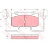 Image de Kit De Plaquettes De Frein, Frein À Disque Gdb902 Trw Trw Gdb902 Alfa Romeo