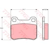 Image de Kit De Plaquettes De Frein, Frein À Disque Cotec Gdb911 Trw Trw Gdb911 Mercedes-Benz