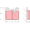 Image de Kit De Plaquettes De Frein, Frein À Disque Gdb919 Trw Trw Gdb919 Porsche