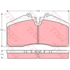 Image de Kit De Plaquettes De Frein, Frein À Disque Gdb966 Trw Trw Gdb966 Porsche