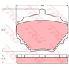Image de Kit De Plaquettes De Frein, Frein À Disque Gdb974 Trw Trw Gdb974 Land Rover;Mg