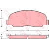 Image de Kit De Plaquettes De Frein, Frein À Disque Gdb980 Trw Trw Gdb980 Bertone;Daihatsu;Mazda