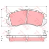 Image de Kit De Plaquettes De Frein, Frein À Disque Gdb989 Trw Trw Gdb989 Subaru