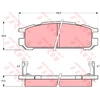 Image de Kit De Plaquettes De Frein, Frein À Disque Gdb990 Trw Trw Gdb990 Subaru