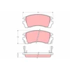 Image de Kit De Plaquettes De Frein, Frein À Disque Gdb1013 Trw Trw Gdb1013 Nissan