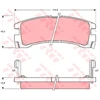 Image de Kit De Plaquettes De Frein, Frein À Disque Gdb1018 Trw Trw Gdb1018 Nissan