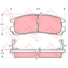 Image de Kit De Plaquettes De Frein, Frein À Disque Cotec Gdb1023 Trw Trw Gdb1023 Chrysler;Mitsubishi