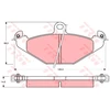 Image de Kit De Plaquettes De Frein, Frein À Disque Cotec Gdb1041 Trw Trw Gdb1041 Chrysler;Lotus;Renault