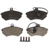 Image de Kit De Plaquettes De Frein, Frein À Disque Gdb1057 Trw Trw Gdb1057 Audi;Volkswagen