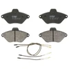 Image de Kit De Plaquettes De Frein, Frein À Disque Gdb1102 Trw Trw Gdb1102 Citroen