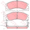 Image de Kit De Plaquettes De Frein, Frein À Disque Cotec Gdb1126 Trw Trw Gdb1126 Citroen;Mitsubishi;Peugeot