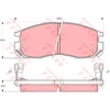 Image de Kit De Plaquettes De Frein, Frein À Disque Gdb1128 Trw Trw Gdb1128 Chrysler;Hyundai;Mitsubishi