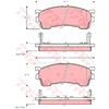Image de Kit De Plaquettes De Frein, Frein À Disque Cotec Gdb1139 Trw Trw Gdb1139 Ford Usa;Mazda