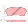 Image de Kit De Plaquettes De Frein, Frein À Disque Gdb1141 Trw Trw Gdb1141 Nissan
