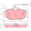 Image de Kit De Plaquettes De Frein, Frein À Disque Cotec Gdb1148 Trw Trw Gdb1148 Citroen;Fiat;Lancia;Peugeot
