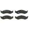 Image de Kit De Plaquettes De Frein, Frein À Disque Cotec Gdb1153 Trw Trw Gdb1153 Jeep;Kia