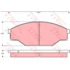 Image de Kit De Plaquettes De Frein, Frein À Disque Gdb1181 Trw Trw Gdb1181 Toyota;Volkswagen