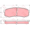 Image de Kit De Plaquettes De Frein, Frein À Disque Cotec Gdb1182 Trw Trw Gdb1182 Lexus;Toyota