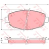 Image de Kit De Plaquettes De Frein, Frein À Disque Gdb1184 Trw Trw Gdb1184 Lexus