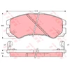 Image de Kit De Plaquettes De Frein, Frein À Disque Gdb1186 Trw Trw Gdb1186 Isuzu;Opel;Vauxhall