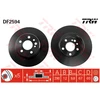 Image de Disque De Frein Trw Df2594 Mercedes-Benz