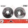 Image de Disque De Frein Trw Df2687 Bmw