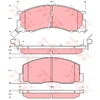 Image de Kit De Plaquettes De Frein, Frein À Disque Gdb3086 Trw Trw Gdb3086 Toyota