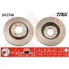 Image de Disque De Frein Trw Df2748 Volvo