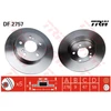 Image de Disque De Frein Trw Df2757 Chrysler;Mercedes-Benz