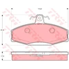 Image de Kit De Plaquettes De Frein, Frein À Disque Cotec Gdb1280 Trw Trw Gdb1280 Skoda;Volkswagen