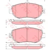 Image de Kit De Plaquettes De Frein, Frein À Disque Gdb1241 Trw Trw Gdb1241 Lexus