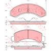 Image de Kit De Plaquettes De Frein, Frein À Disque Gdb4004 Trw Trw Gdb4004 Ford Usa
