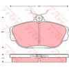 Image de Kit De Plaquettes De Frein, Frein À Disque Gdb4033 Trw Trw Gdb4033 Ford Usa