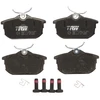 Image de Kit De Plaquettes De Frein, Frein À Disque Cotec Gdb1314 Trw Trw Gdb1314 Mitsubishi;Smart;Volvo