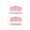 Image de Kit De Plaquettes De Frein, Frein À Disque Gdb3068 Trw Trw Gdb3068 Subaru