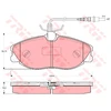 Image de Kit De Plaquettes De Frein, Frein À Disque Cotec Gdb1259 Trw Trw Gdb1259 Citroen;Peugeot