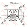 Image de Cylindre De Roue Bwa130 Trw Trw Bwa130 Mercedes-Benz