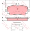Image de Kit De Plaquettes De Frein, Frein À Disque Cotec Gdb1292 Trw Trw Gdb1292 Mercedes-Benz