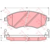 Image de Kit De Plaquettes De Frein, Frein À Disque Gdb3169 Trw Trw Gdb3169 Hyundai