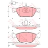Image de Kit De Plaquettes De Frein, Frein À Disque Gdb1362 Trw Trw Gdb1362 Alfa Romeo;Lancia