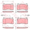 Image de Kit De Plaquettes De Frein, Frein À Disque Cotec Gdb1363 Trw Trw Gdb1363 Alfa Romeo